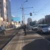 Peace Avenue is the busiest street in Ulaanbaatar. It is flanked by stores and restaurants on either side. 