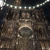 The cathedral is lit up and ready for the late-night Christmas market 