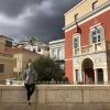 The cityscape of Ermoupoli, Syros, Greece