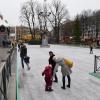 Ice skating at the Christmas market