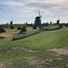 The windmills pumped water into farmland to water the crops