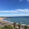 Many train tracks border the coast of Catalunya, making for very scenic travel!