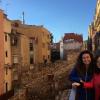 Walking through the city's streets, you encounter all kinds of ruins. Shown here are some ruins of people's homes.