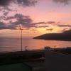The amazing sunrise viewed from my hotel in Morocco