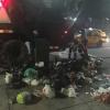 Trash pickups occur every night in Ecuador. People are always bringing their trash to the nearest corner for the truck