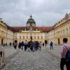 This historical building in Melk is the home to Catholic monks