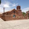 A church built by the Spanish in San Pedro de Atacama, Chile