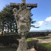 Most of the statues in the castle did not have a description; to me, this statue is a snapshot of Mary caring for Jesus