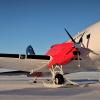 What does this airplane have for landing gear, wheels or skis?