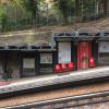 This Lyon metro station is built at the foot of a hill called the Croix-Rousse; you could slide right off the chair!