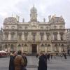 Lyon's City Hall, built in the mid 1600s, features King Henry IV riding a horse