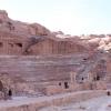 The amphitheater in the Petra