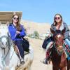 Morgan made me get up on a horse, and we rode all the way down into the lost city of Petra