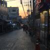 A lot of tourists visit the Itaewon neighborhood of Seoul