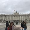 This is the outside of the Palacio Real
