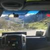 We made the long, winding climb up in a taxi van which, our host said had gone up and down the mountains probably 5,000 times!