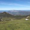 Looking out over hundreds of miles towards the Cantabrian Sea