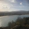 Looking down on San Sebastian, one of my favorite cities, from up on a nearby mountain