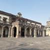 The plaza outside El Castillo, the castle