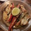 Fresh seafood from the Gulf of Mexico, served at a local Mexico City restaurant