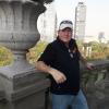 The view of Plaza de la Reforma, or Reformation Plaza, from the castle