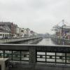 Not Lyon's Rhône river but instead the Brussels-Charleroi Canal 