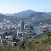 A view of Bilbao from the mountains