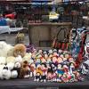 Some toys for sale - stuffed alpacas and little dolls