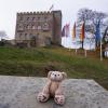 Duffy and Hambacher Castle in the town of Neustadt, Germany