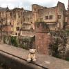 Duffy at the Heidelberg Castle