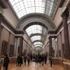 Inside the Louvre, the world's largest art museum - I could have spent all day wandering through here
