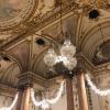 This ornate ceiling was in the ballroom of the former Hôtel d'Orsay, but is now open for visitors to view 