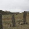 Deerstones are found throughout Mongolia. They are ancient carved stones placed by people thousands of years ago!