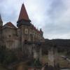Corvin Castle is still surrounded by a moat but there is no drawbridge, only a permanent wooden bridge