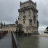 The Belém Tower, a historic fortress on the Lisbon coast