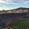 The home stadium of FC Barcelona, Camp Nou, before the game started