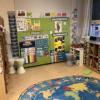 This is where story-telling and story time happens in a typical Finnish classroom. Stories and reading with the class is a vital part of the curriculum. 