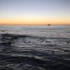 The wild ocean beyond the waterfront