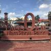 The fountain at NamPhou Park in the center of Vientiane