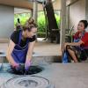 Learning how to use natural indigo dye