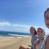 The wind forms sand dunes at this beach in Gran Canaria 