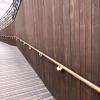 As we continue our hike upwards, even the handrails have locks attached to them