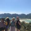 Group picture on top of viewpoint