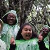 My friends and I posed during our safari tour!