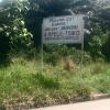 A sign welcoming me to Tsiko in several languages