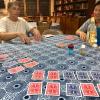 Game night with some women who work at the hospital in Tsiko