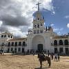 El Rocío is famous for its "ermita," a sanctuary that draws almost a million people from all over Spain to this tiny town every summer