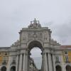 The famous "Praça do Comércio" in downtown Lisbon