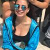 My friend Katie dressed up as a boxer on Purim