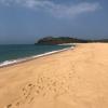 After a scooter ride, then a hike, I found this beautiful abandoned beach